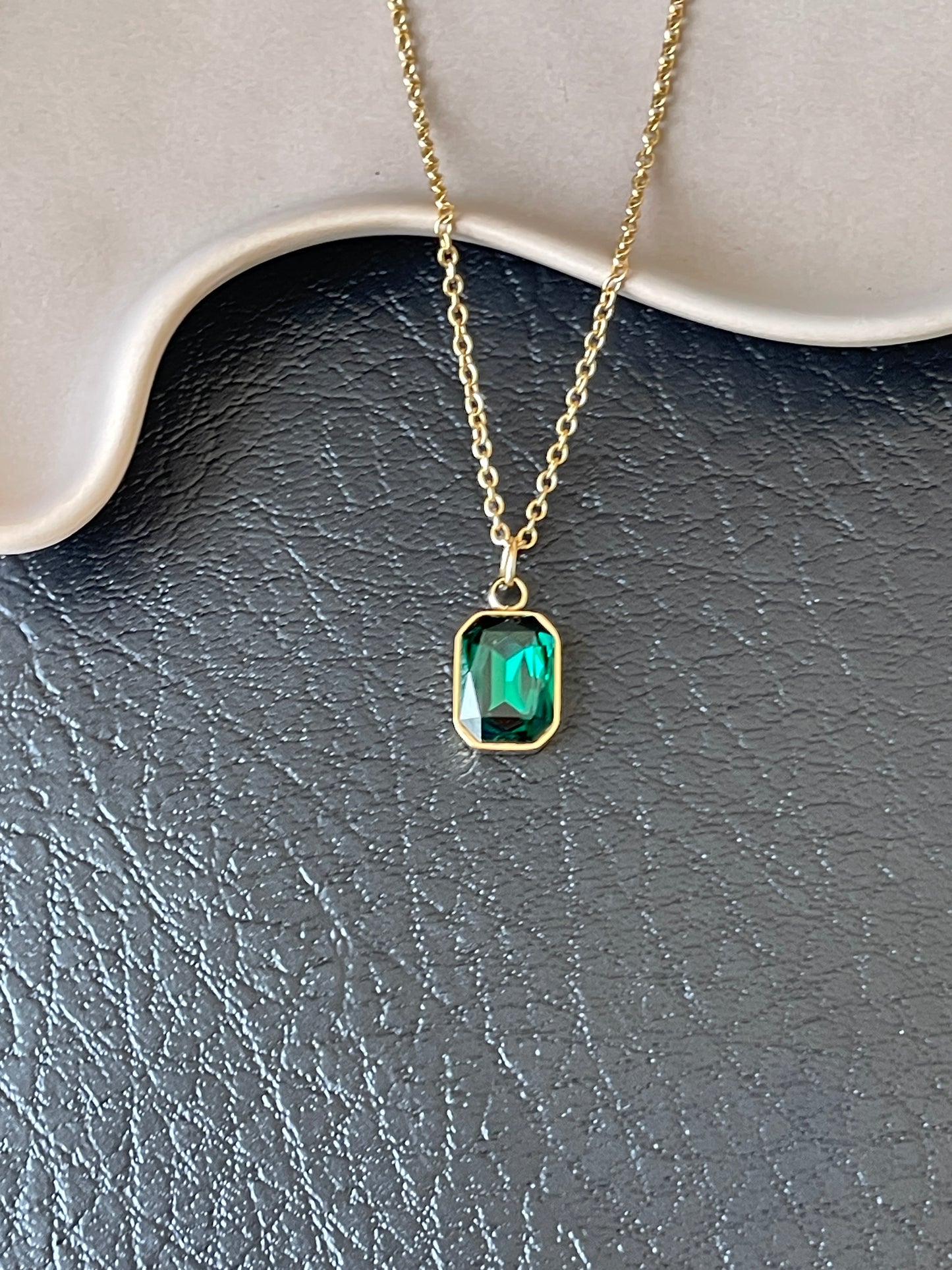 Emerald  Necklace