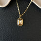 Topaz Gold Necklace