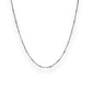 3.1mm satellite chain silver necklace