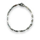 3mm flat mariner chain silver bracelet