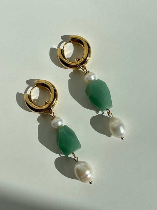 Adalee Pearl Drop Earrings