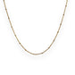 Gold ball chain 
necklace