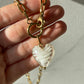 Remi Lamp Work Heart Pendant Necklace