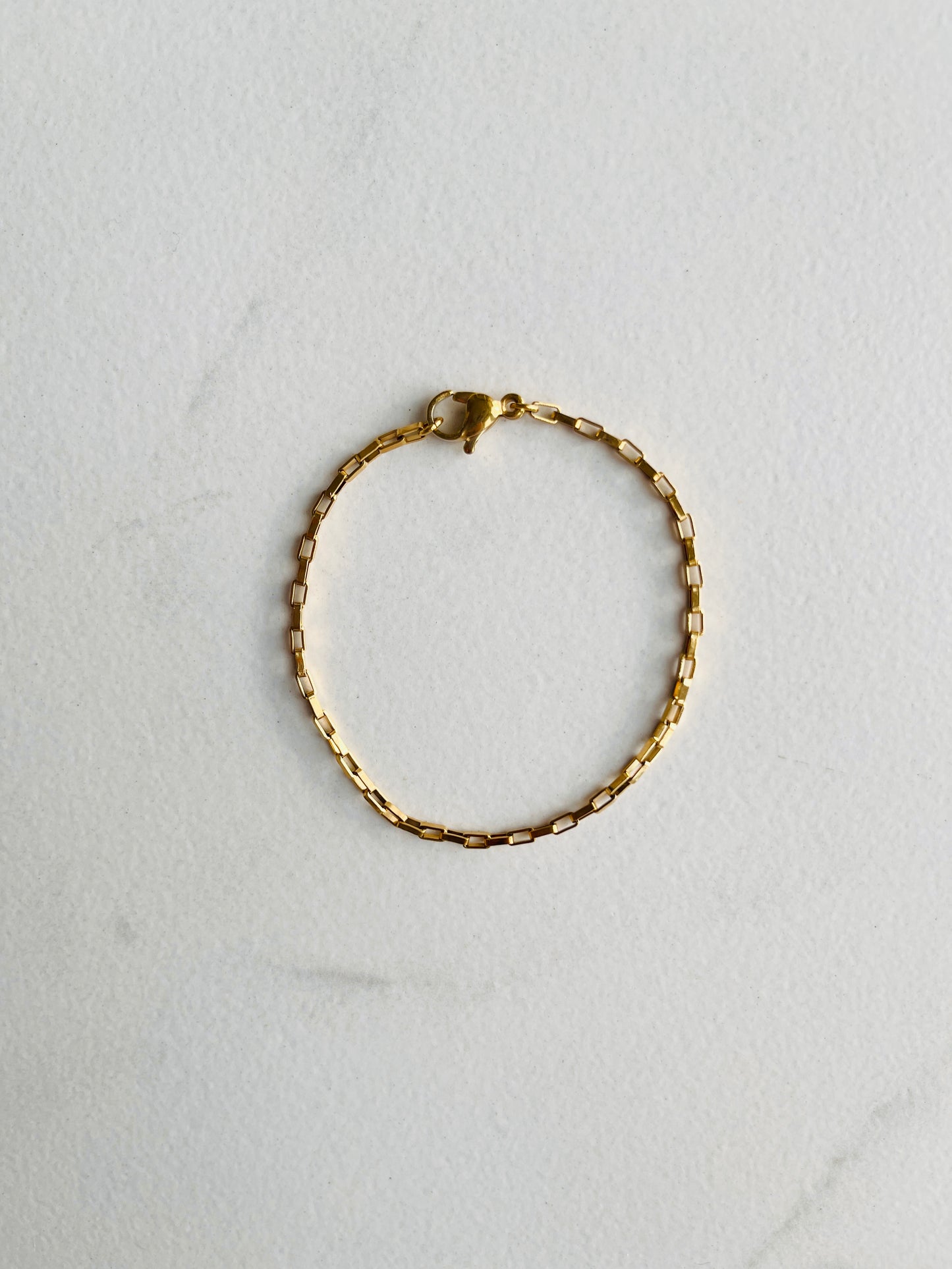 Venetian chain gold bracelet