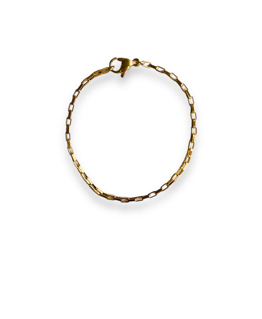 Venetian chain gold bracelet