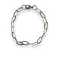 5mm paperclip chain silver bracelet