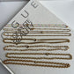 6mm cable chain gold bracelet