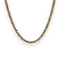 5mm Cuban link chain gold necklace