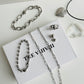 4.2mm paperclip silver chain necklace