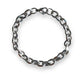 6mm diamond cut cable chain silver bracelet