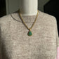 Green Buddha Necklace