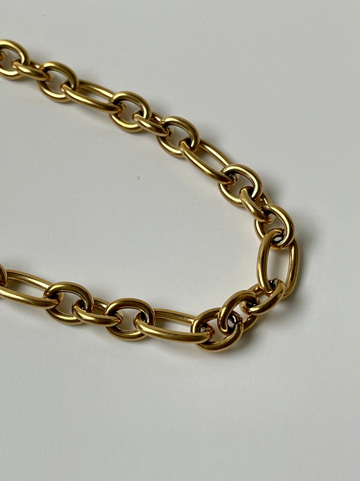 Nevaeh Chunky Gold Chain Necklace