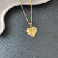 Lorelei Heart Pendant Gold Necklace