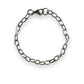 4mm cable chain silver bracelet