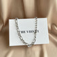 Sierra Silver Chain Necklace