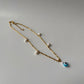 Pearl & Evil Eye Gold  Necklace