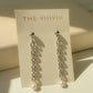 Raelynn Silver Pearl Drop Earrings