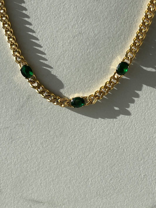 Ariana Emerald Necklace