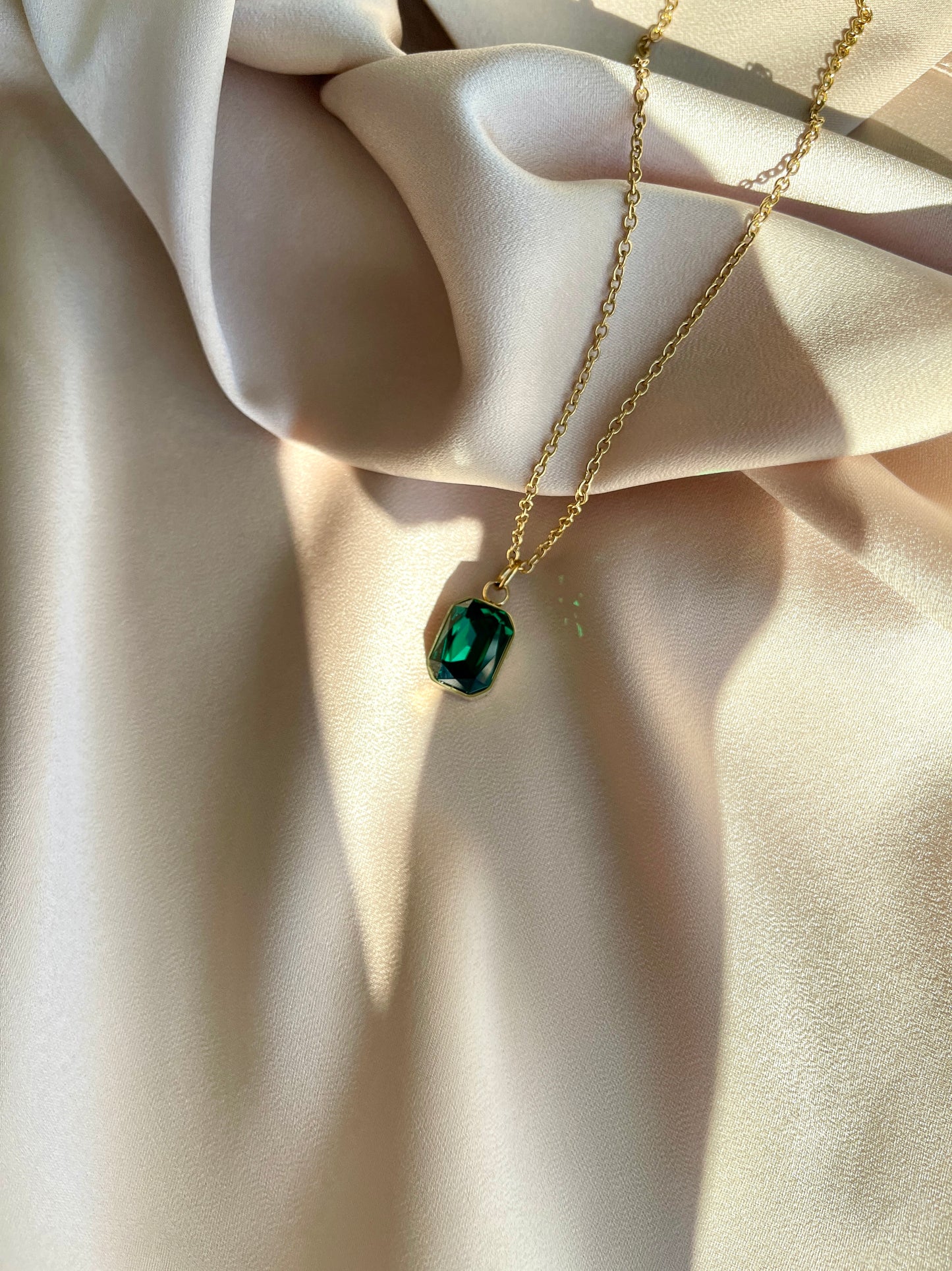 Emerald  Necklace