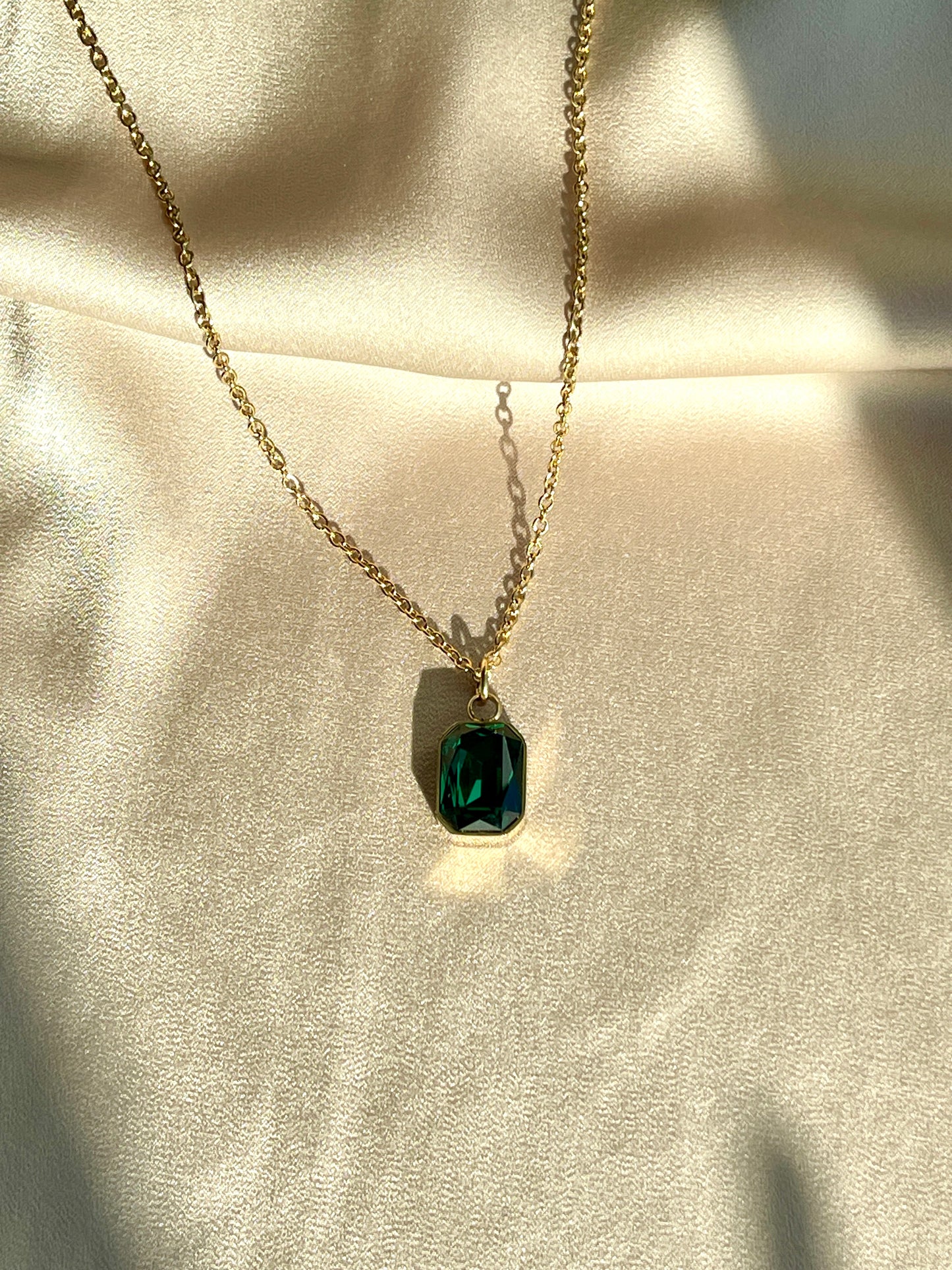 Emerald  Necklace