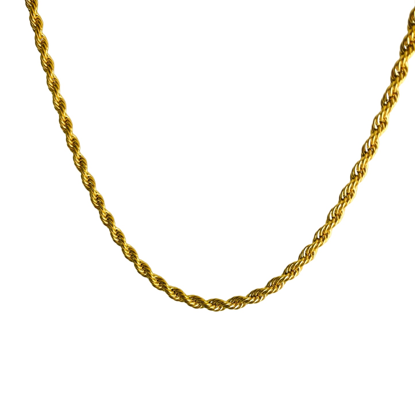 Ollie Rope Gold Chain Necklace