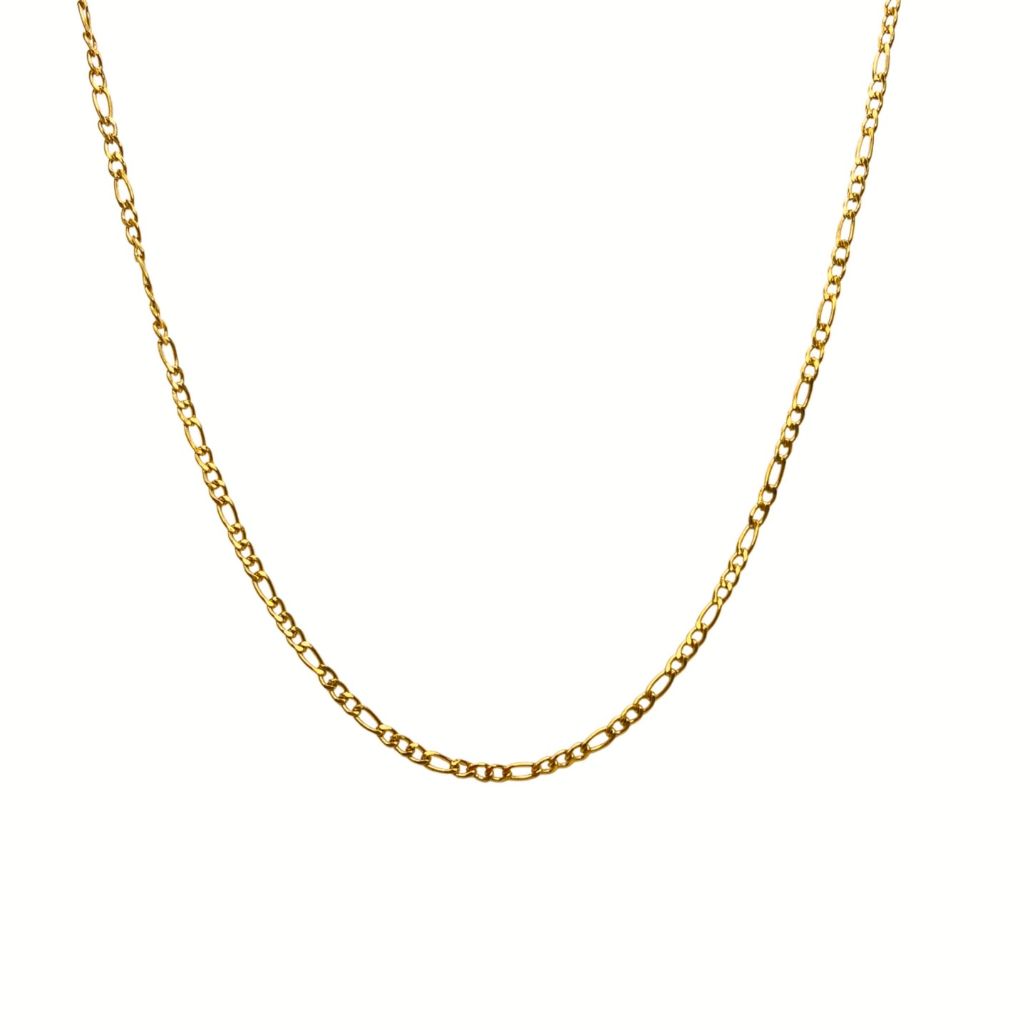 Marion 3mm Figaro Chain Necklace